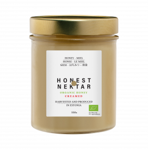 HONEST NEKTAR organic creamed honey 550g