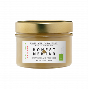 HONEST NEKTAR organic creamed honey 300g