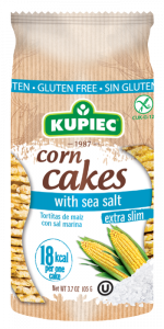 Corn cakes with sea salt 105g