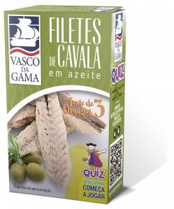 Mackerel Filets in Olive Oil