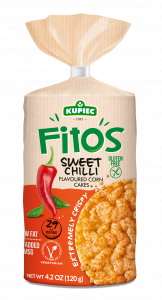 FITOS Corn Cakes Sweet Chilli 120g