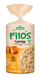 FITOS Rice & Corn Cakes Toffee 140g