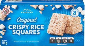 CRISPY RICE SQUARES