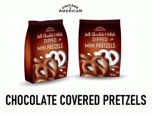 CHOCOLATE COVERED PRETZELS