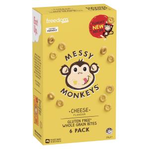 Messy Monkeys Whole grain Cheese Bites