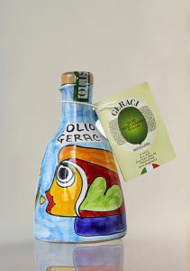 Extra virgin olive oil Geraci | Ceramic 0,25 lt
