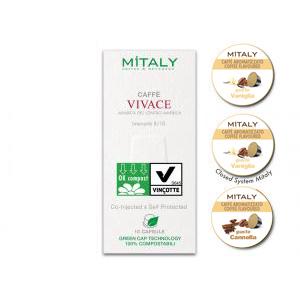 100% COMPOSTABLE BARRIERE Closed System Coffee Flavored Capsule