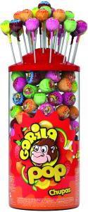 Gorila POP - Lollipops 170 UNITS