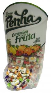 Penha- Fruit Chewy Caramels Mix Flavours 1 Kg Display