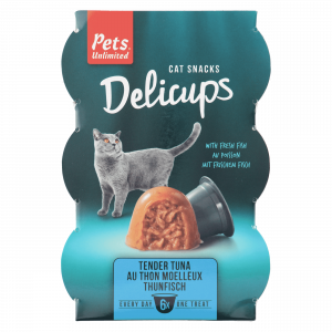 Delicups line cat snacks