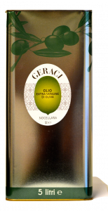 Organic Extra virgin olive oil - Geraci | Can 5 lt