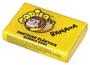 GORILA - Bubble Gum Banana 100 units