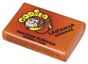 GORILA - Bubble Gum Orange 100 units