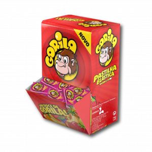 GORILA - Bubble Gum Passion Fruit 100 units