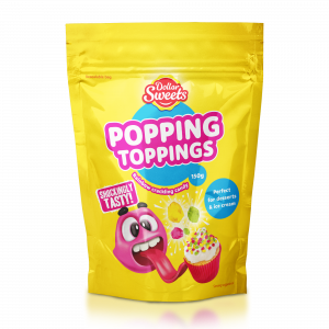 Dollar Sweets Rainbow Popping Toppings 150g