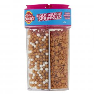 Dollar Sweets Gold Delight Sprinkles 145g