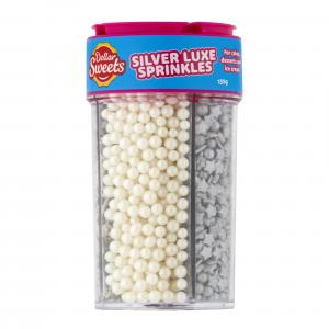 Dollar Sweets Silver Luxe Sprinkles 135g