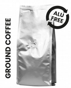 Ground Coffee roasted. Alu free/reciclable Quadriseal bag