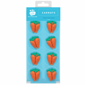 Creative Kitchen Carrots Icing Decorations 24pc