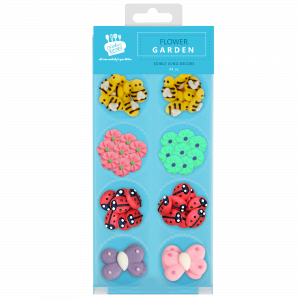 Creative Kitchen Flower Garden Icing Decorations 44pc