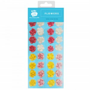 Creative Kitchen Flowers Icing Decorations 32pc