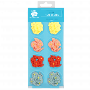 Creative Kitchen Mini Flowers Icing Decorations 96pc