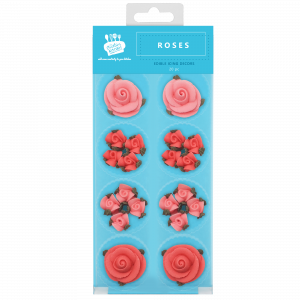Creative Kitchen Roses Icing Decorations 20pc