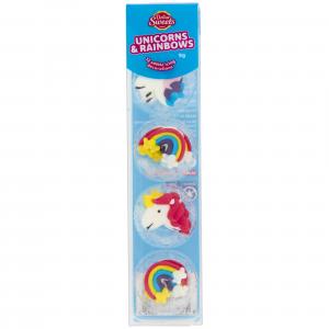 Dollar Sweets Unicorns & Rainbows Icing Decors 12pc