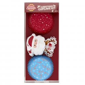 Dollar Sweets Christmas Cupcake Kit 24pc