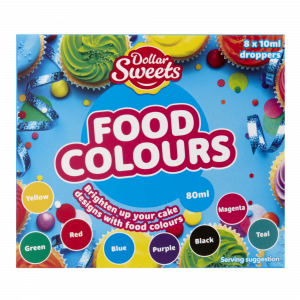 Dollar Sweets Artificial Food Colours 8 Pack