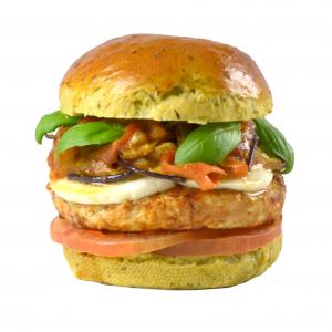 Veggie Burguer Bun 80g and Mini veggie burguer bun 35g
