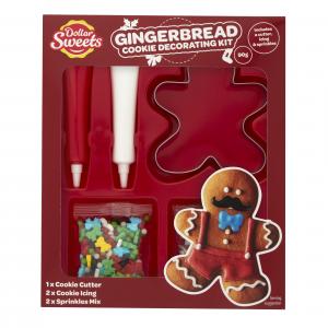 Dollar Sweets Gingerbread Cookie Decorating Kit