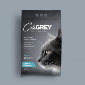 Cat's Grey Cotton Blossom