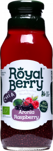 Organic Aronia-Raspberry CHIA beverage