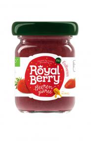 Organic Strawberry puree with Honey