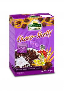 Venosta Crunchy Choco-Shells 375g
