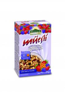Venosta Müesli Wilberry 375g