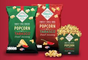 Tabasco popcorn