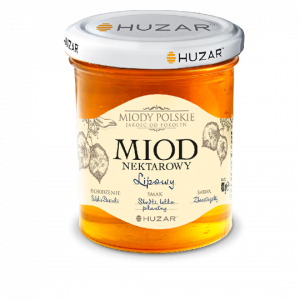 Huzar Polish Linden Honey 400g