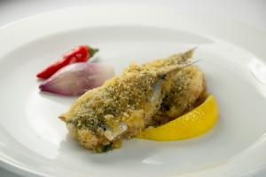 Sardines in beccafico