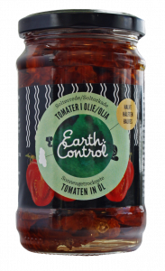 Sundried tomatoes in jar