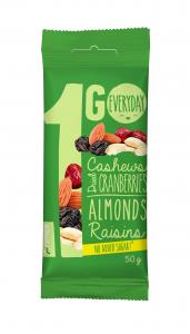 ARIMEX 1 GO Cashews dried cranberries