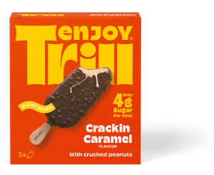 Enjoy Trill Crackin Caramel Ice Cream Stick (Fully Indulgent, Low-Sugar, Plant-Based)