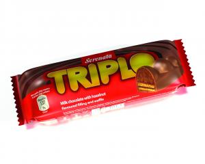 TRIPLO chocolate wafer