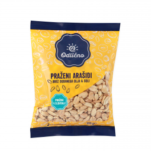 Hot-air roasted unsalted Peanuts