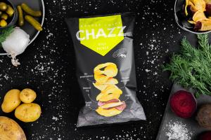 CHAZZ Kettle Potato with beetroot dill pickle flavour, 90g
