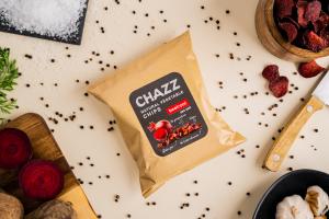 CHAZZ Beetroot chips with sea salt, 50g