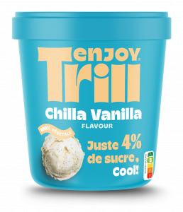 Enjoy Trill Chilla Vanilla Crème Glaçée (4% de sucre, 100% Végétale, 1000% Plaisir)