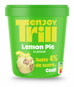 Enjoy Trill Lemon Pie Crème Glaçée (4% de sucre, 100% Végétale, 1000% Plaisir)