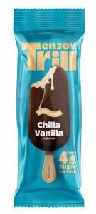 Enjoy Trill Chilla Vanilla Ice Cream SINGLE Stick (Fully Indulgent, Low-Sugar, Plant-Based) (Copy)